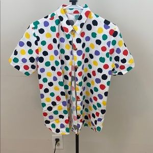VINTAGE! Short sleeve button down